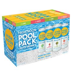 High Noon Pool Pack Vodka Hard Seltzer 8pk