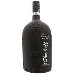 Shevkoff Vodka • Black Ultra Premium with Glasses