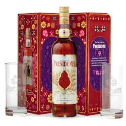 Presidente Brandy Day Of The Dead Gift Set (Limited Edition)