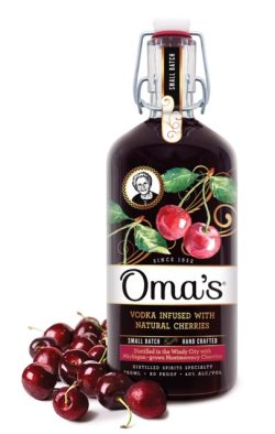 Oma’s • Natural Cherry Infused Vodka - Image 3